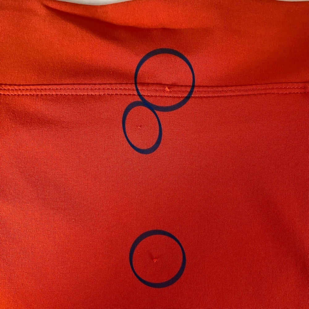 Athleta Womens Brooklyn Heights Skort Size 16 Red-Orange Zippered Pockets - Picture 2 of 14